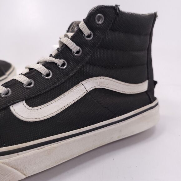 Vans Off the Wall Old Skool Athletic Shoe Womens Size 10 Mens 8.5 721278 Black - Picture 8 of 9